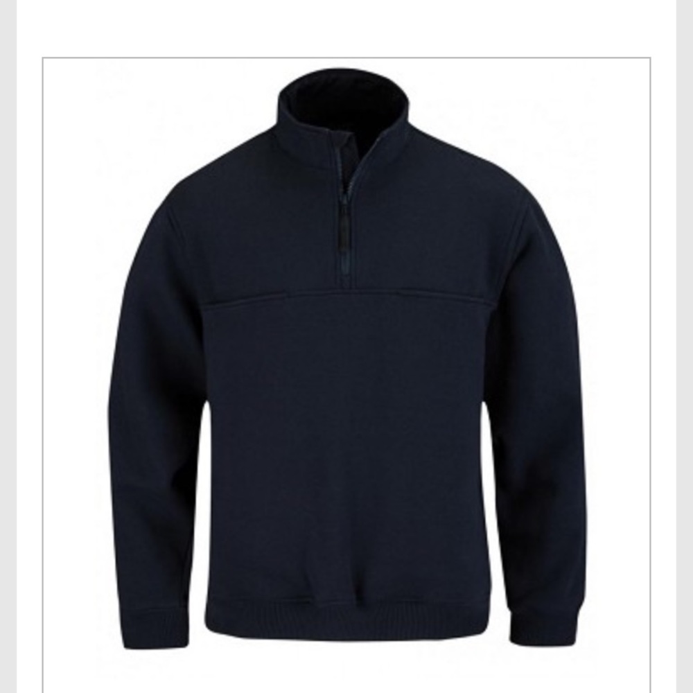 NWT Propper Propper F5484 1/4 Zip Job Shirt Men's Navy Half-Zip Sweatshirt
